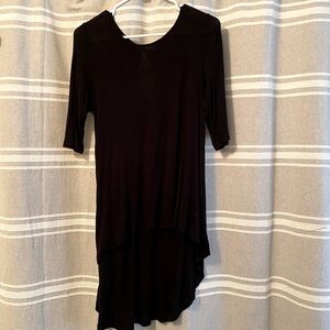 Cotton high low dress